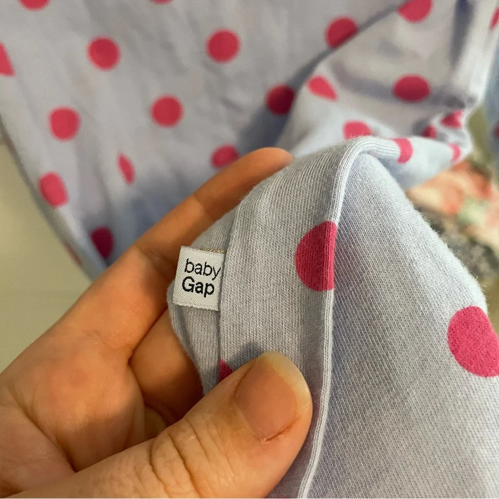 Gap Long Sleeved Polka Dot Romper 18-24 Months